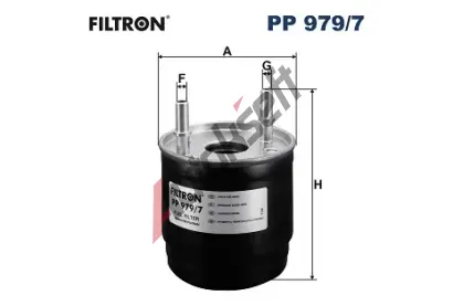 FILTRON Palivov filtr FI PP979/7, PP 979/7