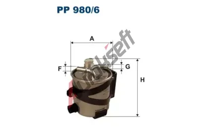 FILTRON Palivov filtr FI PP980/6, PP 980/6