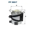 Palivov filtr FILTRON ‐ FI PP980/7