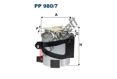 FILTRON Palivov filtr FI PP980/7, PP 980/7