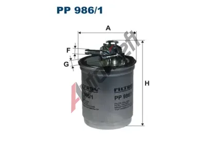 FILTRON Palivov filtr FI PP986/1, PP 986/1