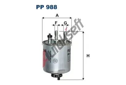FILTRON Palivov filtr FI PP988, PP 988