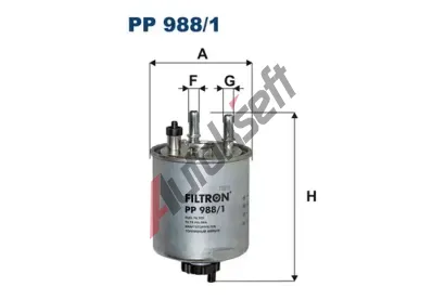 FILTRON Palivov filtr FI PP988/1, PP 988/1