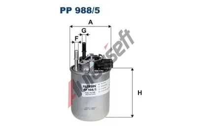 FILTRON Palivov� filtr FI PP988/5, PP 988/5