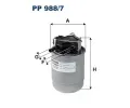 Palivov filtr FILTRON ‐ FI PP988/7