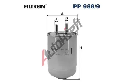 FILTRON Palivov filtr FI PP988/9, PP 988/9