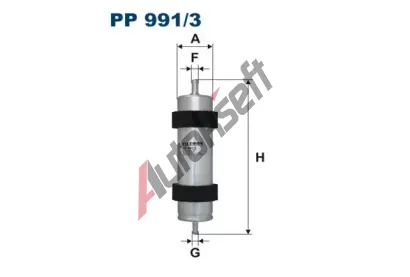 FILTRON Palivov filtr FI PP991/3, PP 991/3