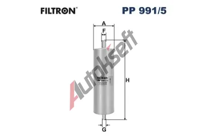 FILTRON Palivov filtr FI PP991/5, PP 991/5