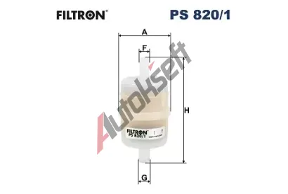 FILTRON Palivový filtr FI PS820/1, PS 820/1 FILTRON Palivový filtr FI PS820/1, PS 820/1
