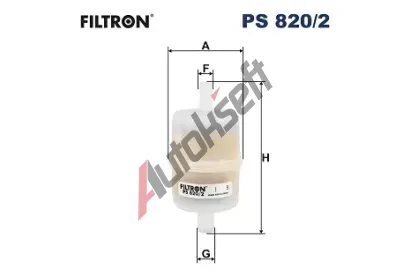 FILTRON Palivov filtr FI PS820/2, PS 820/2