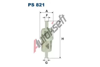 FILTRON Palivov filtr FI PS821, PS 821