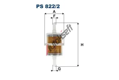 FILTRON Palivov� filtr FI PS822/2, PS 822/2