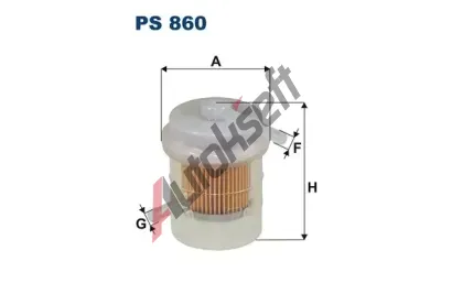 FILTRON Palivov filtr FI PS860, PS 860