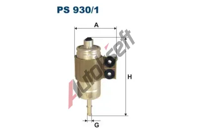 FILTRON Palivov filtr FI PS930/1, PS 930/1