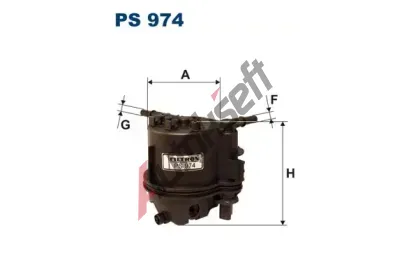 FILTRON Palivov filtr FI PS974, PS 974