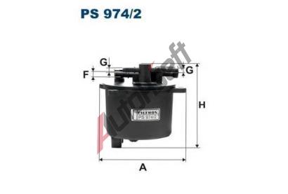 FILTRON Palivov filtr FI PS 974/2, FI PS974/2