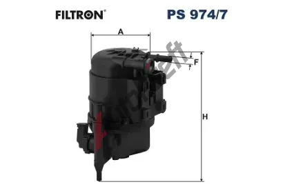 FILTRON Palivový filtr FI PS974/7, PS 974/7 FILTRON Palivový filtr FI PS974/7, PS 974/7