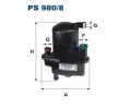 Palivov filtr FILTRON ‐ FI PS980/8