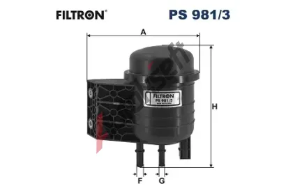 FILTRON Palivov� filtr FI PS981/3, PS 981/3