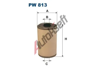 FILTRON Palivov filtr FI PW813, PW 813