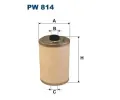 Palivov filtr FILTRON ‐ FI PW814