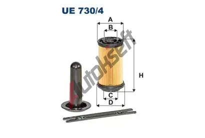 FILTRON Filtr mooviny (AdBlue) FI UE 730/4, FI UE730/4