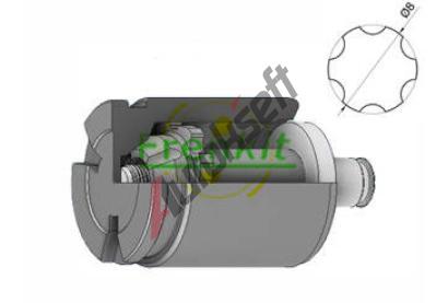 FRENKIT Pst brzdovho tmenu FK K385202, K385202