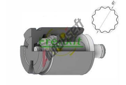 FRENKIT Pst brzdovho tmenu FK K415201S, K415201S