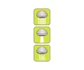 Fala Sprchov� hlavice 3 funkce chrom FALA Salto FLA TO-75624, TO-75624