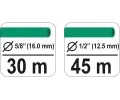 Flo Stojan nav�jec� na zahradn� hadici 1/2" 45m poj�zdn� FLO TO-89335, TO-89335