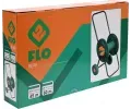 Flo Stojan navíjecí na zahradní hadici 1/2" 60m pojízdný FLO TO-89336, TO-89336