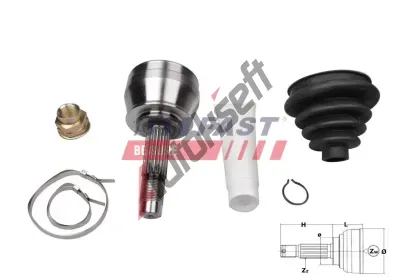 FAST Kloub hnac�ho h��dele, sada FST FT25076K, FT25076K