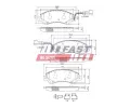 FAST Sada brzdovch destiek FST FT29521, FT29521
