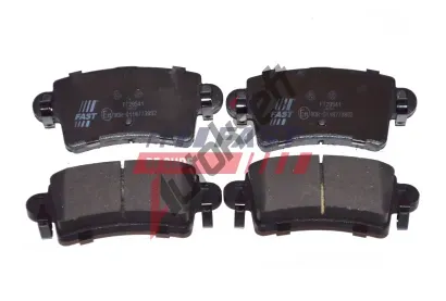 FAST Sada brzdových destiček FST FT29541, FT29541 FAST Sada brzdových destiček FST FT29541, FT29541