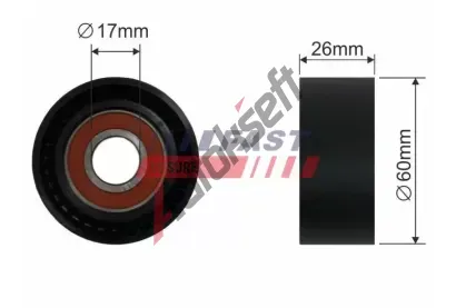 FAST Napnac kladka drkovho klnovho emenu FST FT44535, FT44535
