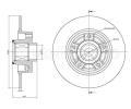 Brzdov kotou FRI.TECH. ‐ FTC BD1432