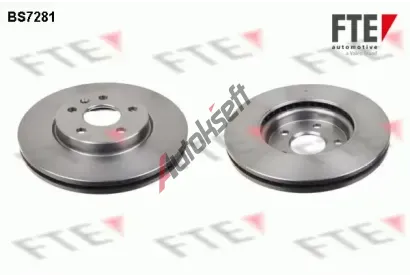 FTE Brzdový kotouč FTE 9072257, 9072257 FTE Brzdový kotouč FTE 9072257, 9072257