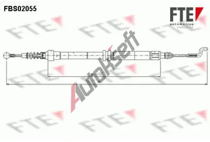 FTE Tan lanko parkovac brzdy FTE 9250058, 9250058