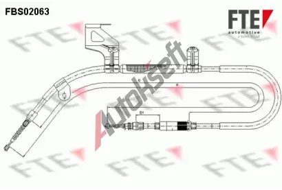 FTE Tan lanko parkovac brzdy FTE 9250065, 9250065
