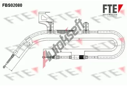 FTE Tan lanko parkovac brzdy FTE 9250080, 9250080