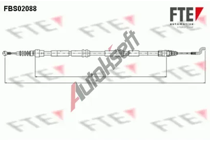 FTE Tan lanko parkovac brzdy FTE 9250088, 9250088