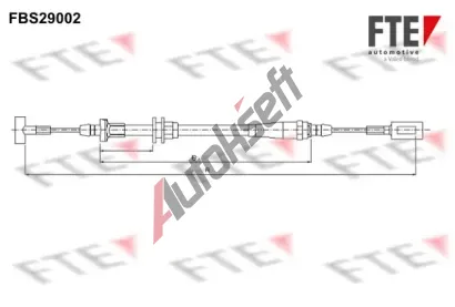 FTE Tan lanko parkovac brzdy FTE 9250655, 9250655