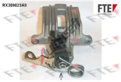 FTE Brzdov tmen FTE 9290639, 9290639
