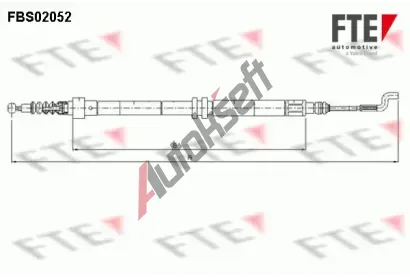 FTE Tan lanko parkovac brzdy FTE FBS02052, FBS02052