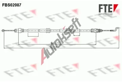 FTE Tan lanko parkovac brzdy FTE FBS02087, FBS02087