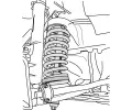 GEDORE Ptlan desky-sada, napnk pruiny GED KL-0033-16, KL-0033-16