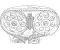 GEDORE Sada aretovacho nad - vakov hdel Opel 1.4, 1.6, 1.8, 2.0, 2.2 GED KL-0482-30, KL-0482-30