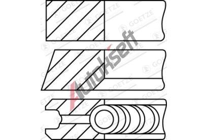 GOETZE ENGINE Sada pstnch krouk GEE 08-110500-10, 08-110500-10