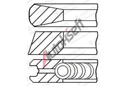 GOETZE ENGINE Sada pstnch krouk GEE 08-111800-00, 08-111800-00