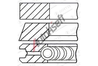 GOETZE ENGINE Sada p�stn�ch krou�k� GEE 08-145100-10, 08-145100-10